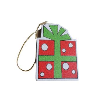 Imagem de Enfeite Árvore de Natal Papai Noel Pendente Em MDF Modelos