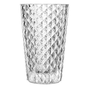 Imagem de  MYTHE VASO 27x17x17cm CRISTAL TRANSP
