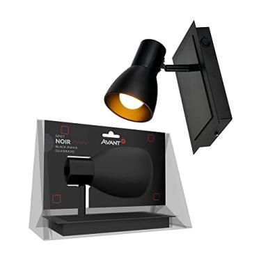 Imagem de Spot Noir, Direcionável, 1x, Soquete E27, Preto Fosco, Preto Brilho, Avant