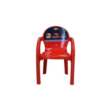 Imagem de Cadeira Poltrona Infantil Disney Carros - Plasútil
