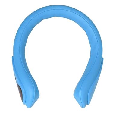 Imagem de Aquecedor de Pescoço Recarregável, Display LED, Bateria Elétrica de Resistência Ao Frio Forte 3000mAh Bateria para Esportes Ao Ar Livre (Azul)