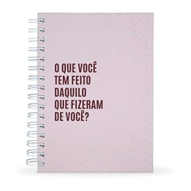 Imagem de Planner 12 Semanas Rosa, Capa Dura e Toque Aveludado