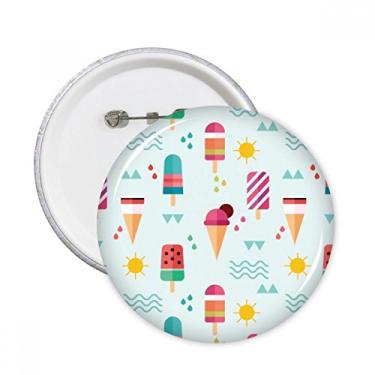 Imagem de Sun Mountain River picolé doce sorvete pinos redondos emblema de botão acessório decoração 5 peças