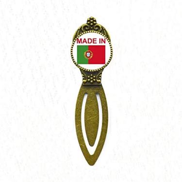 Imagem de Marcador de livro feito em Portugal Country Love Retro Office Label Page Marker