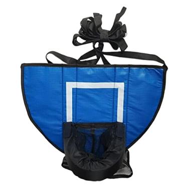 Imagem de Tachiuwa Mini cesta de para trampolim, rack de de fácil instalação universal durável macio resistente para aro de ruptura para afundar