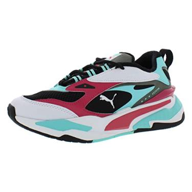 Imagem de PUMA Kids Girls Rs-Fast Sneakers Shoes Casual - Black,Pink,White - Size 4 M