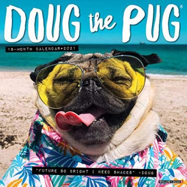 Imagem de Doug the Pug 2021 Wall Calendar (Dog Breed Calendar)