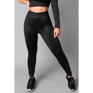 Imagem de Calça Cirre MVB Modas Legging Cintura Alta Disco Hot Pants-Feminino