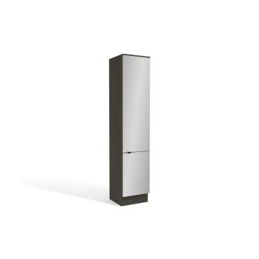 Imagem de Paneleiro 50cm 2 Portas Kappesberg Onix/Steel