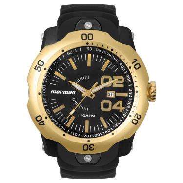 Imagem de Relógio Mormaii Masculino Digital Urban Dourado MOPC32AC/8P