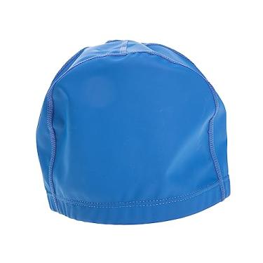 Imagem de touca de natação elástica pu chapéu de natação adulto profissional chapéu de natação portátil chapéu de nadador elástico chapéu de natação adulto portátil multicolorido Acessórios