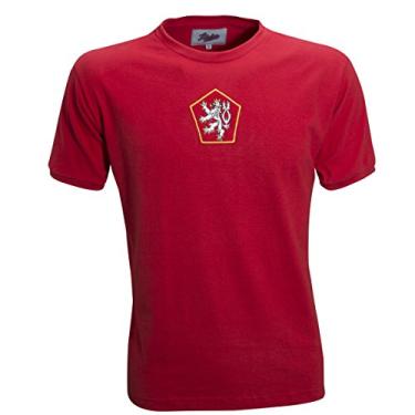 Imagem de Camisa Tchecoslováquia 1976 Liga Retrô Vermelha (M)