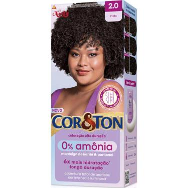 Imagem de Tintura Cor & Ton 0% Amônia Preto 2.0