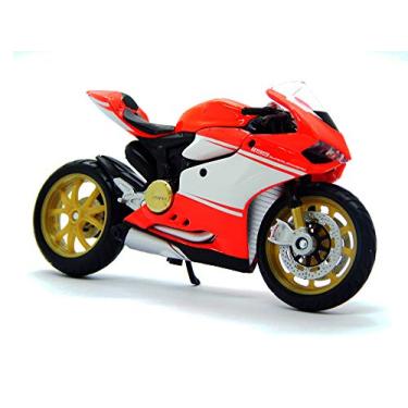 Imagem de Miniatura Moto - Wheeler - Série 1 - Ducati 1199 Superleggra 2014 - 1/18 - Maisto