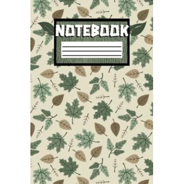 Imagem de Diário ou caderno de bolso de 15 x 23 cm com páginas pautadas para crianças, adolescentes ou adultos | Branco com folhas | Material de escritório, estudo ou escolar: 80 páginas (40 folhas)