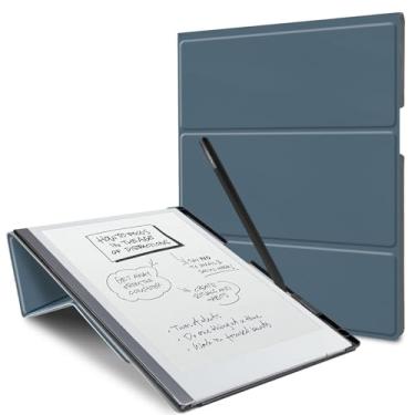 Imagem de Capa para tablet de papel Notáveis 2 de 10,3 polegadas lançado em 2020, capa protetora leve e rígida com suporte de caneta embutido, vem com notáveis 2 pontas de caneta