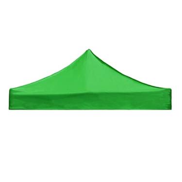 Imagem de Luzhengyang Cobertura superior de tenda de substituição para jardim à prova de sol ¨C Design de peso portátil ¨C para acampamento e atividades ao ar livre ¨C 9,54 x 9,54 pés - verde claro