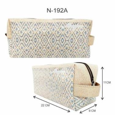 Imagem de Necessaire Casual Feminina Azul-Marfim, Magicc-Feminino