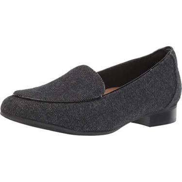 Imagem de Clarks Mocassim feminino Un Blush Ease, Tweed cinza, 34