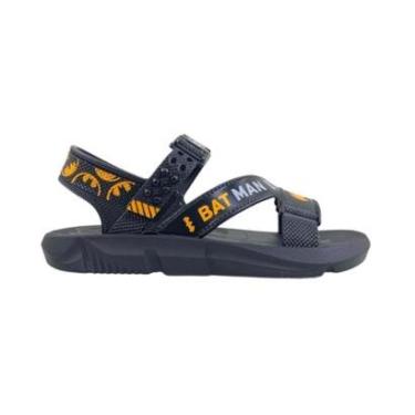 Imagem de Sandalia Menino Batman + Lançador Grendene Papete 23111-Masculino
