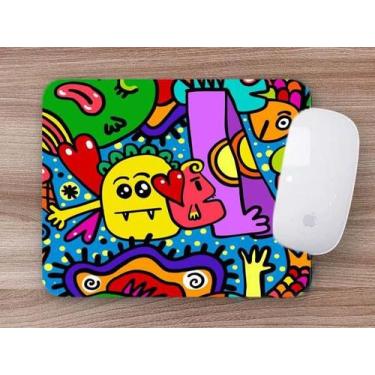 Imagem de Mouse Pad Emborrachado Personalizado Infantil Kids Estampa Desenhos - 