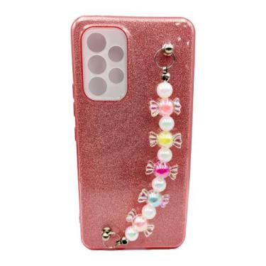 Imagem de Capa Capinha para Samsung Galaxy a53 5g a536 tela 6.5 C/ pulseira pero