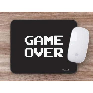 Imagem de Mouse Pad Game Neoprene Game Over - Deluzz