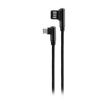 Imagem de Cabo Micro USB Gamer Warrior para CEL 1,2M 90O WI388