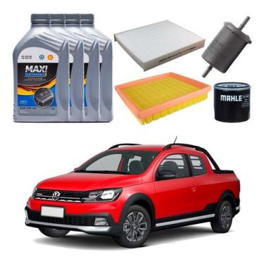 Imagem de Kit Revisao Troca Oleo Filtro Saveiro Cross 1.6 2018 A 2020 - Wega