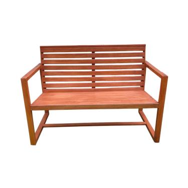 Imagem de Banco Namoradeira Madeira de Demolição Modelo Régua Sudeste Rústico