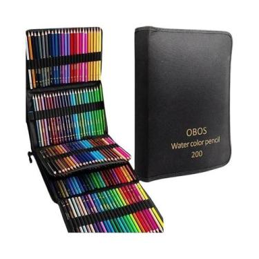 Imagem de Conjunto de Lápis de Cor (200/120/72/48 Cores) - Óleo, Aquarela e Esbo