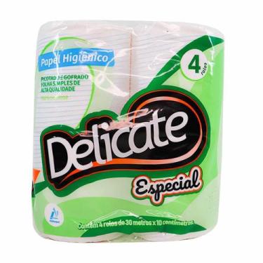 Imagem de Papel Higiênico Folha Simples Delicate 64 Unidades - Artlimp