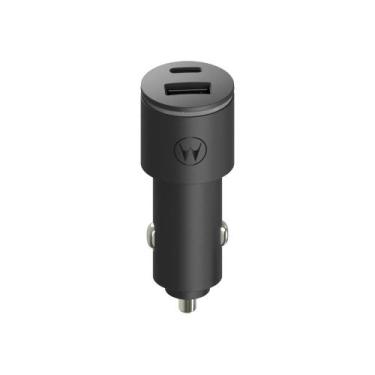 Imagem de Carregador Veicular Motorola Turbo Power 45 DUO 27W / 18W - Sem cabo, 