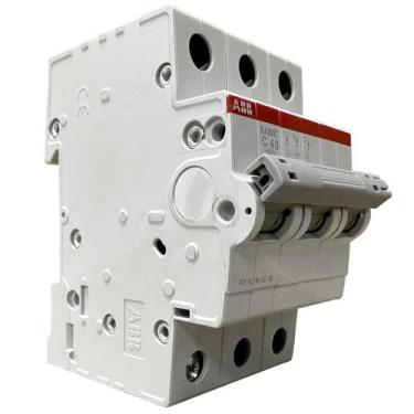 Imagem de Mini Disjuntor Tripolar ABB 40A SJ203T-C40 2TAZ144300R0404, 345
