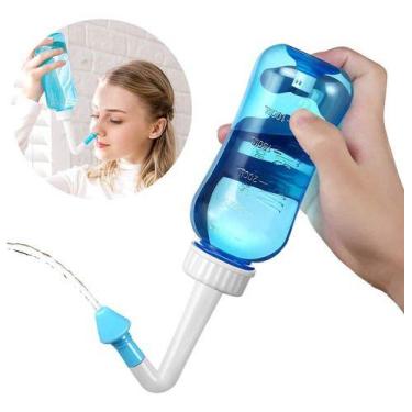 Imagem de Sinusite Higienizador Ducha Nasal Lavador Lavagem  300ml - Friburgo, A