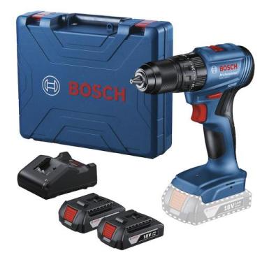 Imagem de Parafusadeira Furadeira 1/2" A Bateria 18V 1900 Rpm Bosch GSB 185-LI, 