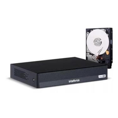 Imagem de Kit Dvr Intelbras 16 Canais Mhdx 1016-c Hd 1tb