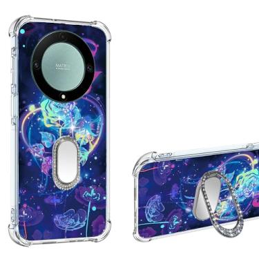 Imagem de Capa para celular Honor X9a 5G compatível com Honor Magic 5 Lite 5G [luz refletora colorida] IMDL-LMG