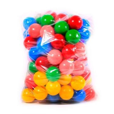 Imagem de Bolinhas De Piscina Coloridas Com 100 Unidades - Maralex