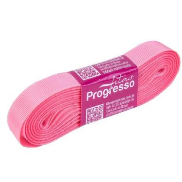 Imagem de Fita Gorgurão Progresso 15mm nº3 - 10m Cor 009 Rosa Pétala - 01 unidad