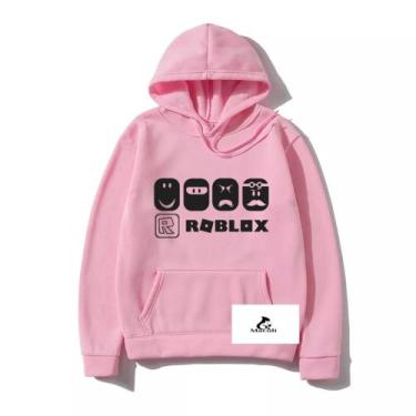 Imagem de Moletom Canguru Roblox Jogos Blusa de Frio com Capuz e Bolso - Macoli 