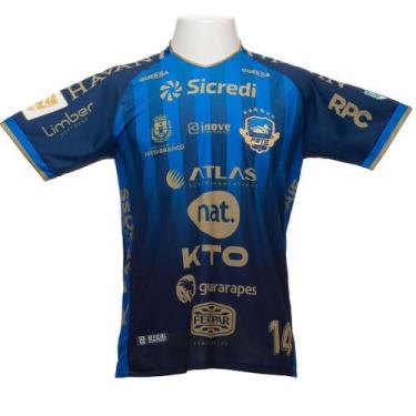 Imagem de Camisa Oficial Pato Futsal  - Inove Uniformes Personalizados, G, Azul 