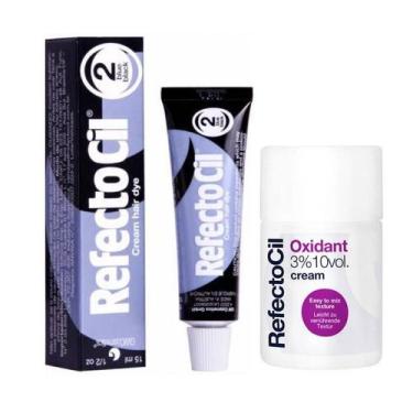 Imagem de Refectocil Tintura Sobrancelhas Preto Azulado 2.0 e Ox Creme 100 ml