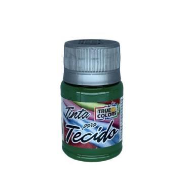 Imagem de Tinta para Tecido Tons Escuros 37ml True Colors, VERDE MUSGO