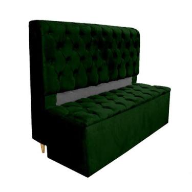Imagem de Conjunto Cabeceira + Recamier Baú Imperial Para Cama Box Casal King Si