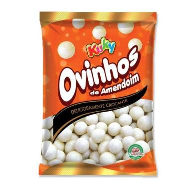 Imagem de Ovinhos Bolinha Crocante Sabor Tradicional Amendoim 500g - Kuky