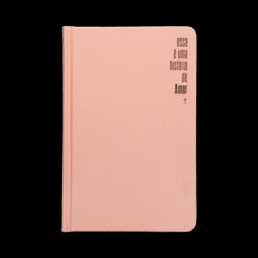 Imagem de Bíblia Slim NVI - Rosa, Luxo, - Esta é Uma História de Amor