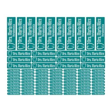 Imagem de 85 Etiquetas Adesivos Instrumentais Autoclavável Até 180º  - Tectoner,