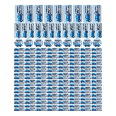 Imagem de 175 Etiquetas Escolares Personalizado Vinil Carros - Tectoner, Carros 