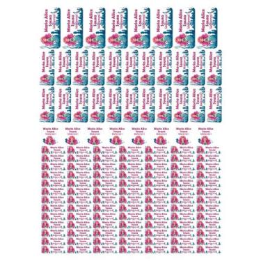 Imagem de 129 Etiquetas Escolares Personalizado Vinil Sereia - Tectoner, SEREIA 